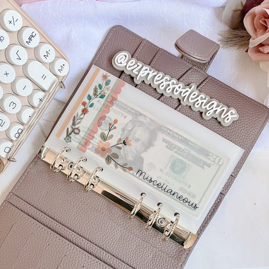 Cozy & Cute Florals Cash Envelopes