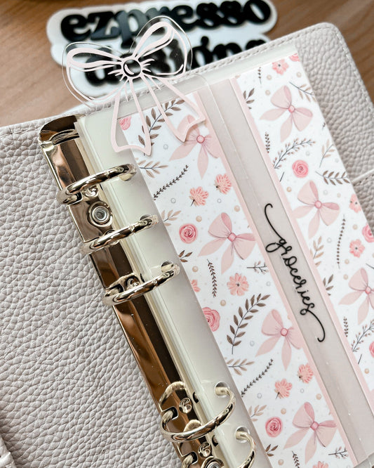 Blushing Bows Collection 🎀 : Acrylic Planner Bookmark