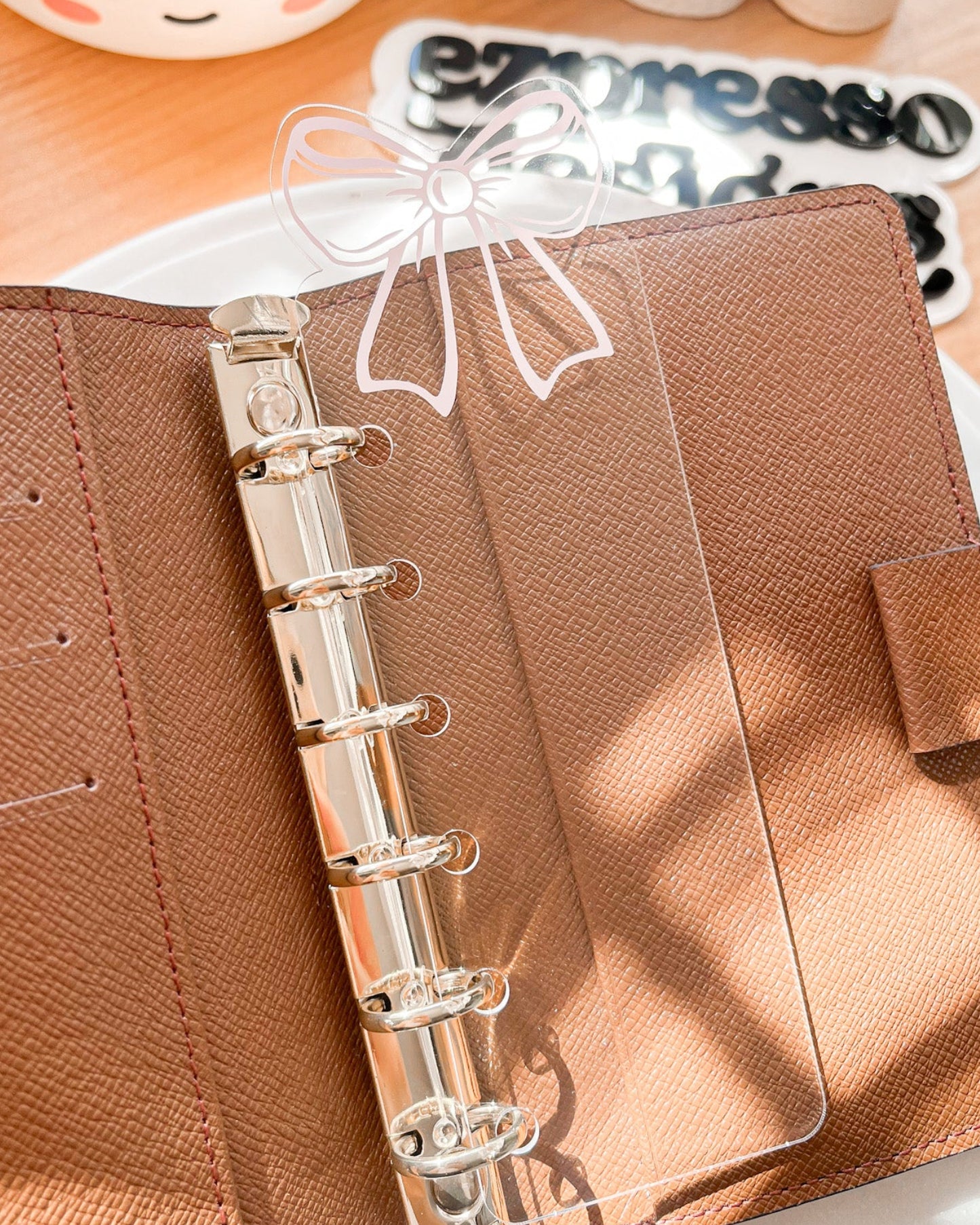 Blushing Bows Collection 🎀 : Acrylic Planner Bookmark