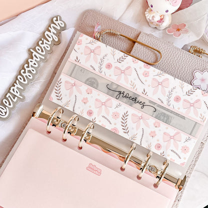 Blushing Bows Collection 🎀 : Cash Envelopes