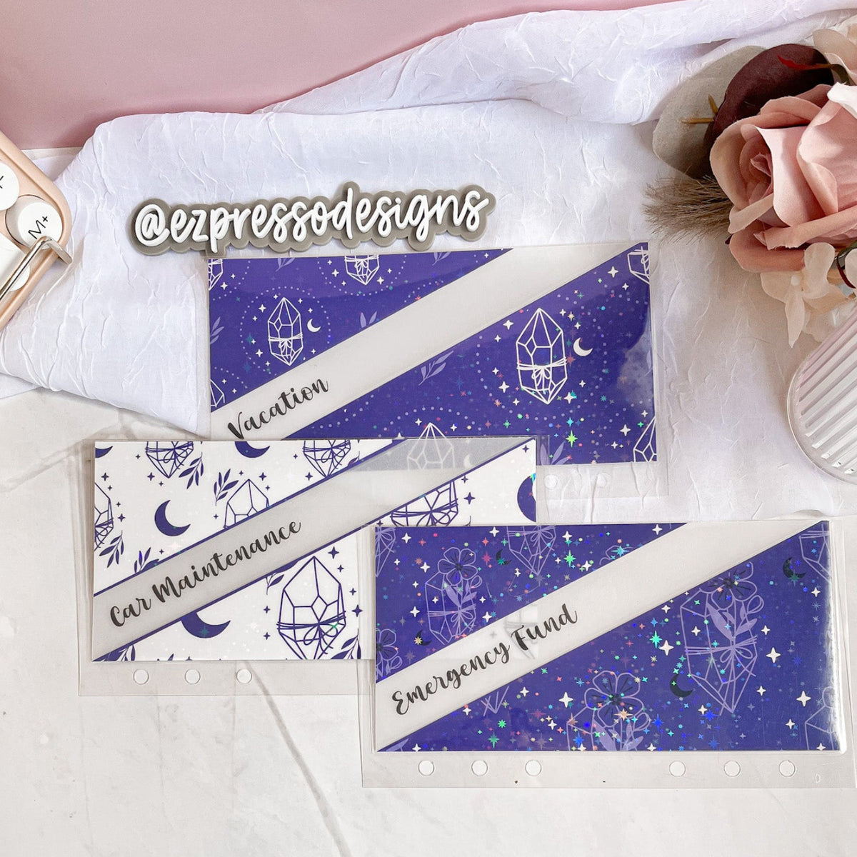 Under the Crystal Moonlight Cash Envelopes 🌙🔮