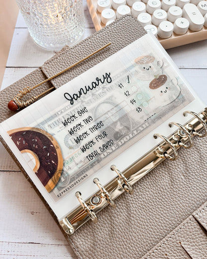 Donuts + Double Shots Savings Challenge
