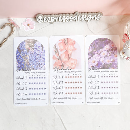 Flower Funds Yearly Savings Challenge