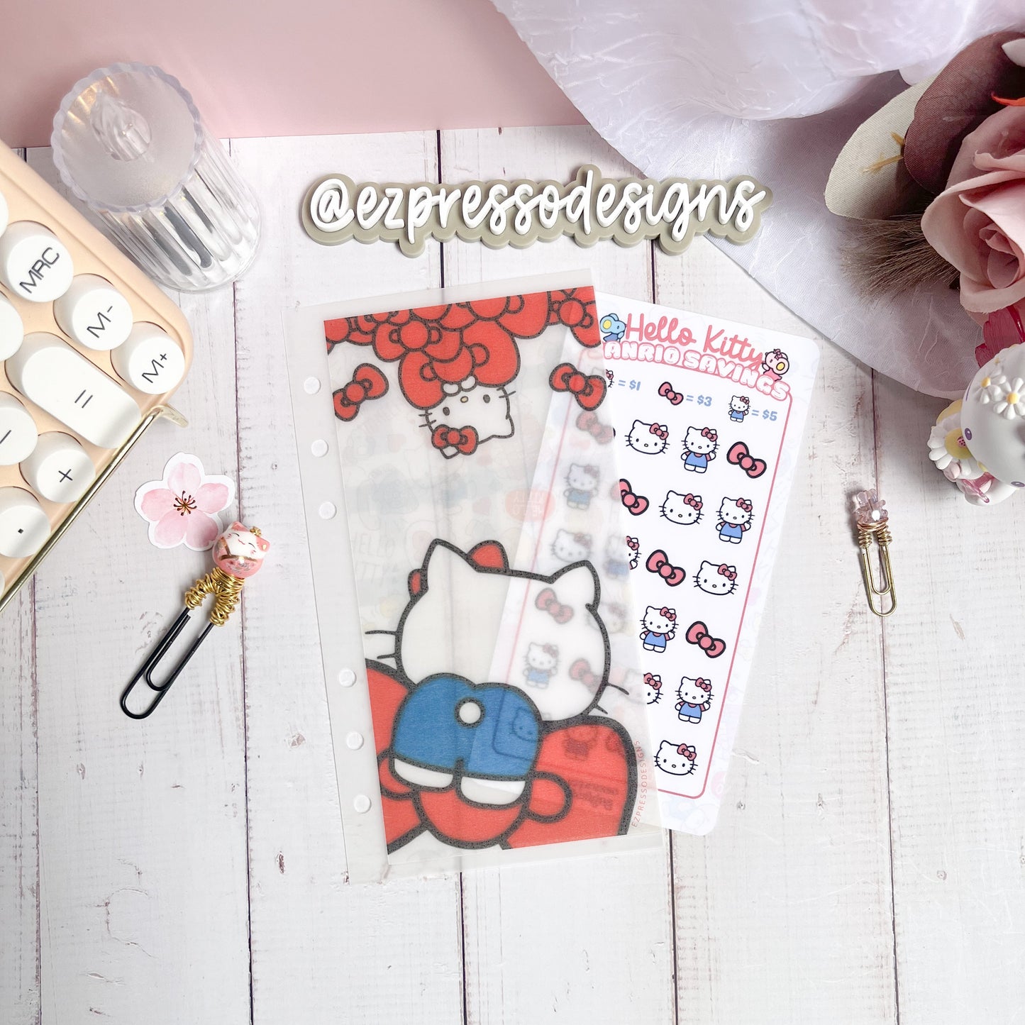 Sanrio Savings Challenges