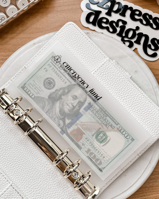 Minimally Simple Collection | Mini Icons Cash Envelopes
