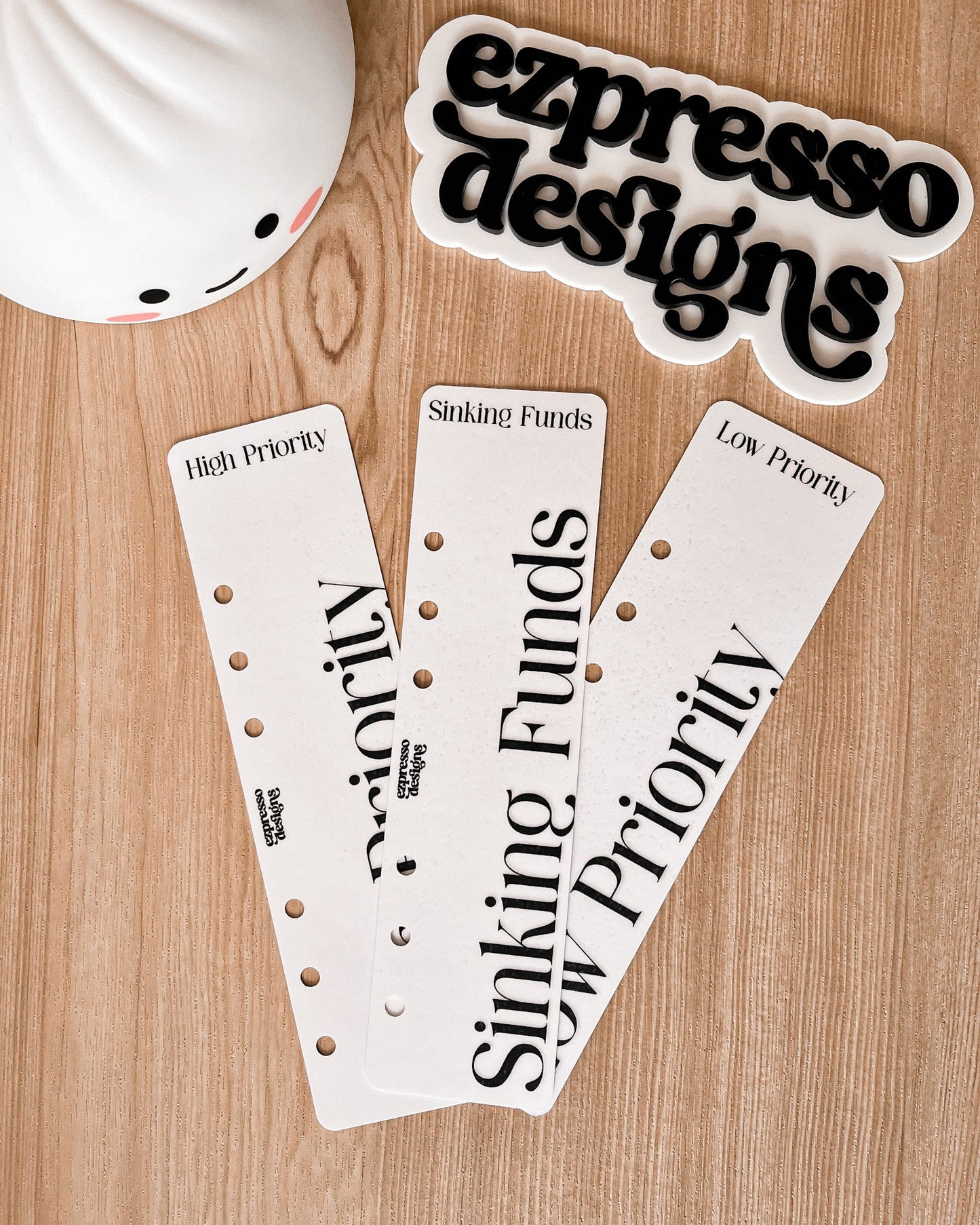 Minimally Simple Collection | Set of 3 Binder Bookmarks