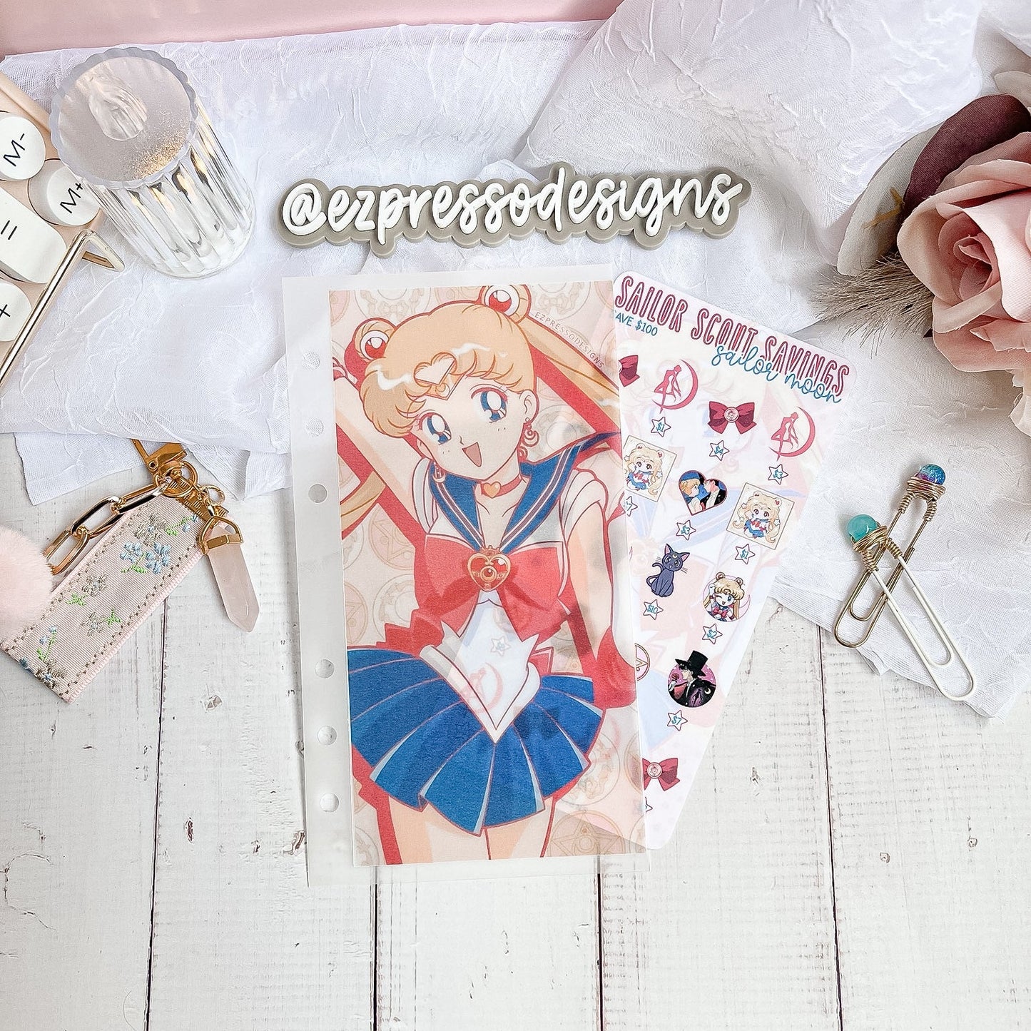 Sailor Scouts Savings Challenges 🌙💎🎀
