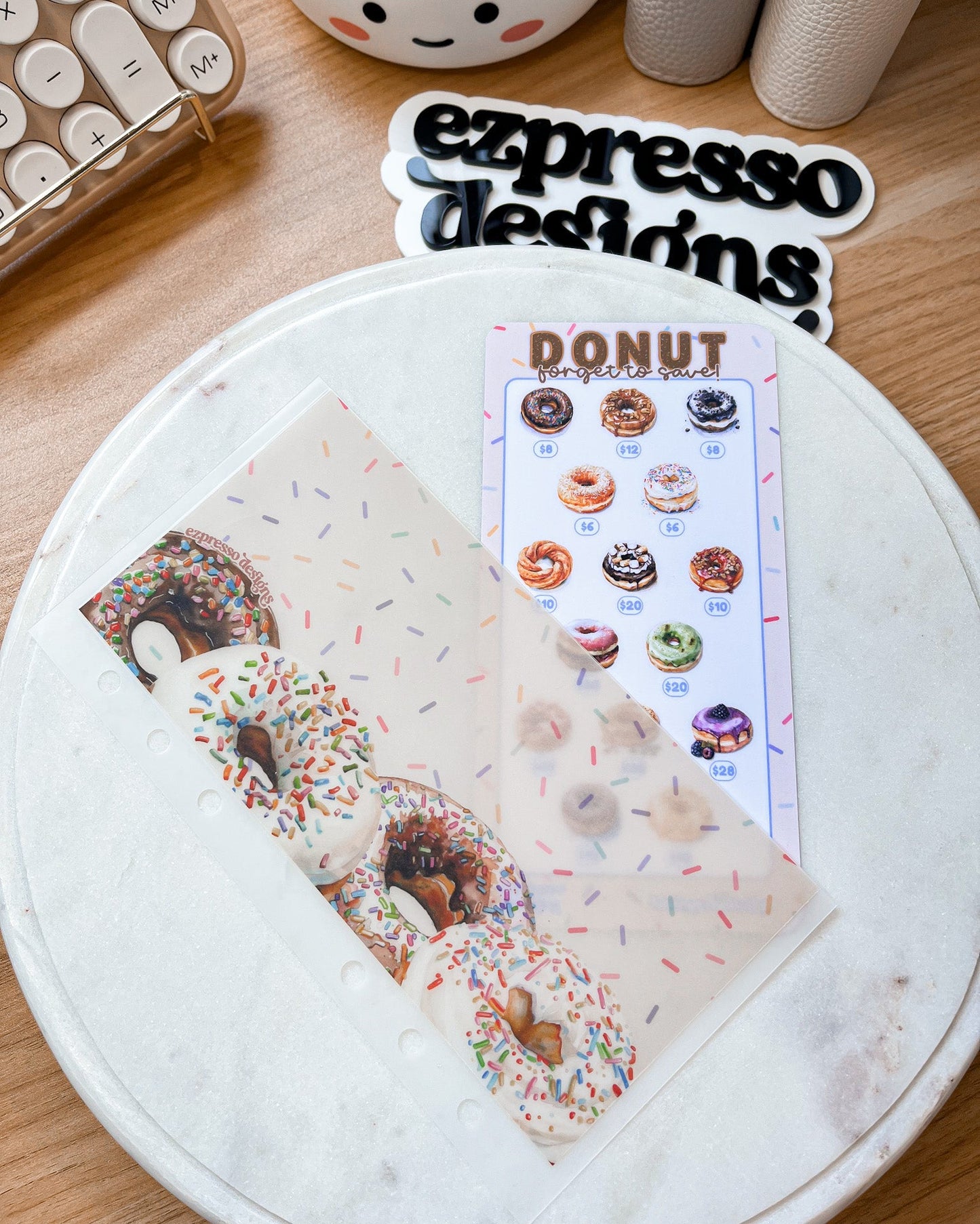 Donut Forget to Save Savings Challenge | The Sweet Tooth Collection