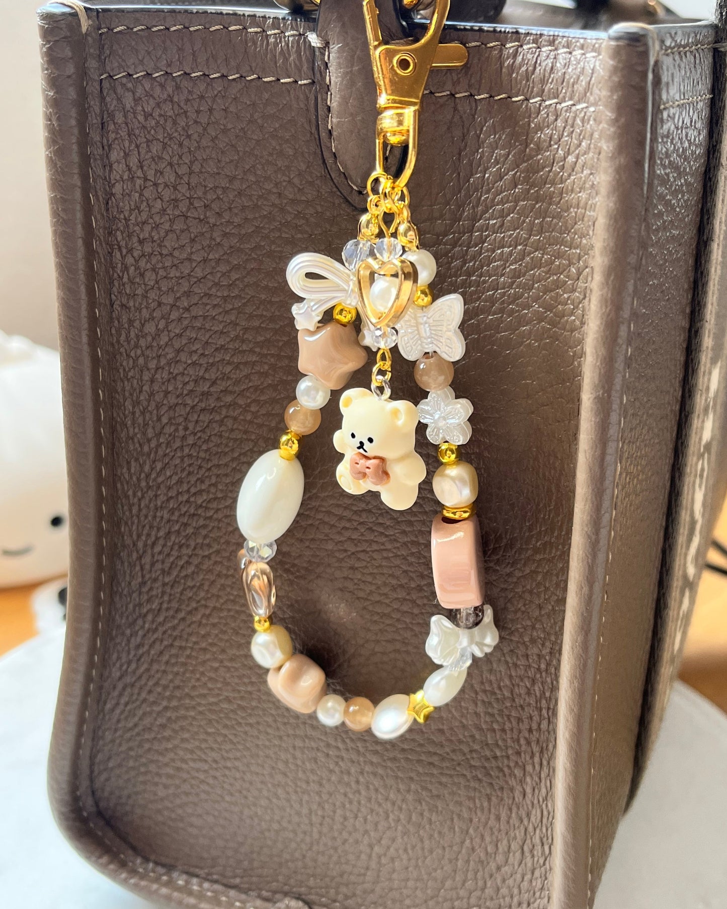 Teddy Bear Treats Binder Charm / Keychain
