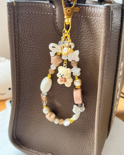 Teddy Bear Treats Binder Charm / Keychain