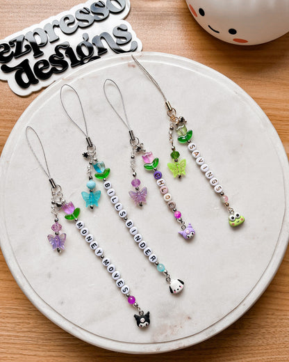 Too Cute Tulips Binder Charms | Customizable