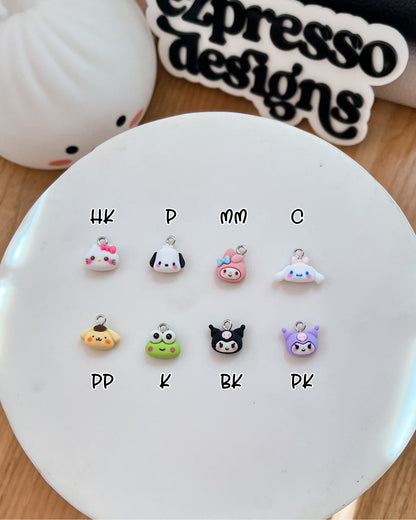 Too Cute Tulips Binder Charms | Customizable