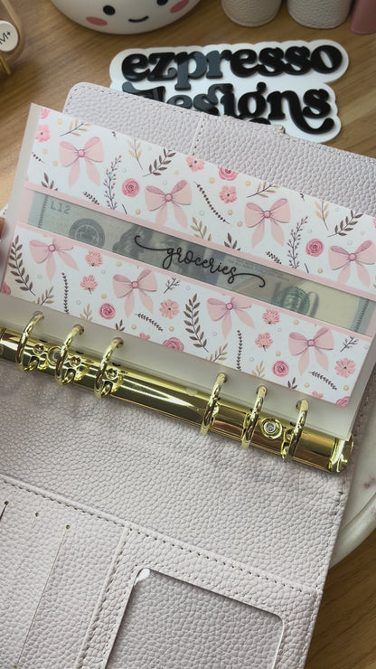 Blushing Bows Collection 🎀 : Cash Envelopes